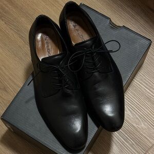 Black ALDO dress shoes 2-tone black/brown SIZE 9